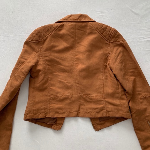 Faux suede jacket - Picture 2 of 4